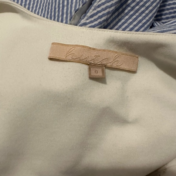 Hatch Striped Blue Dress Size 0 - Picture 6 of 10